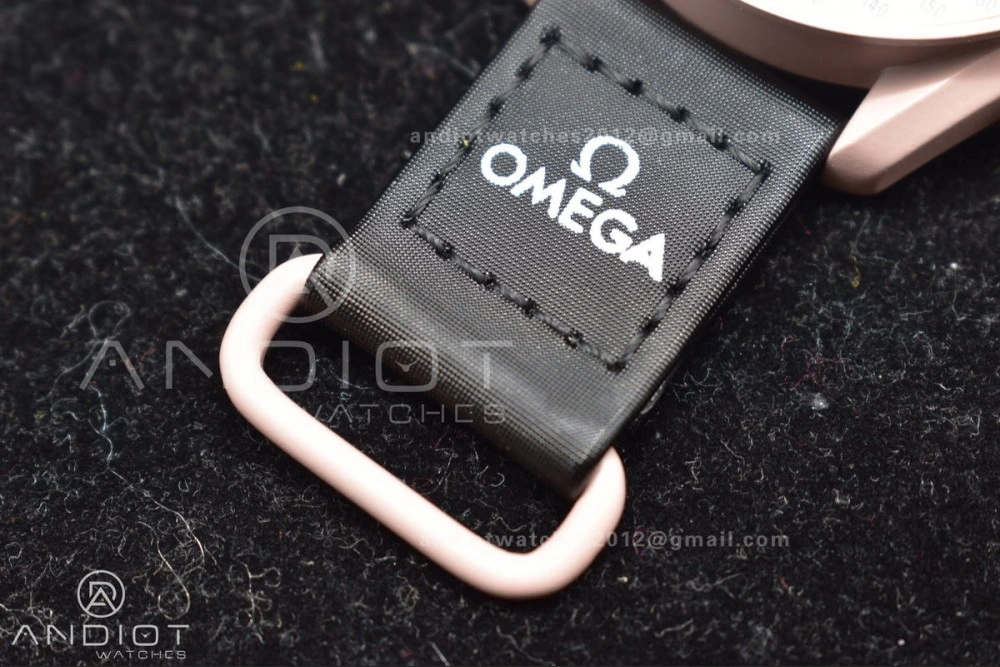 Swatch x Omega Bioceramic Moonwatch Mission to Jupiter on Nylon Strap Quartz