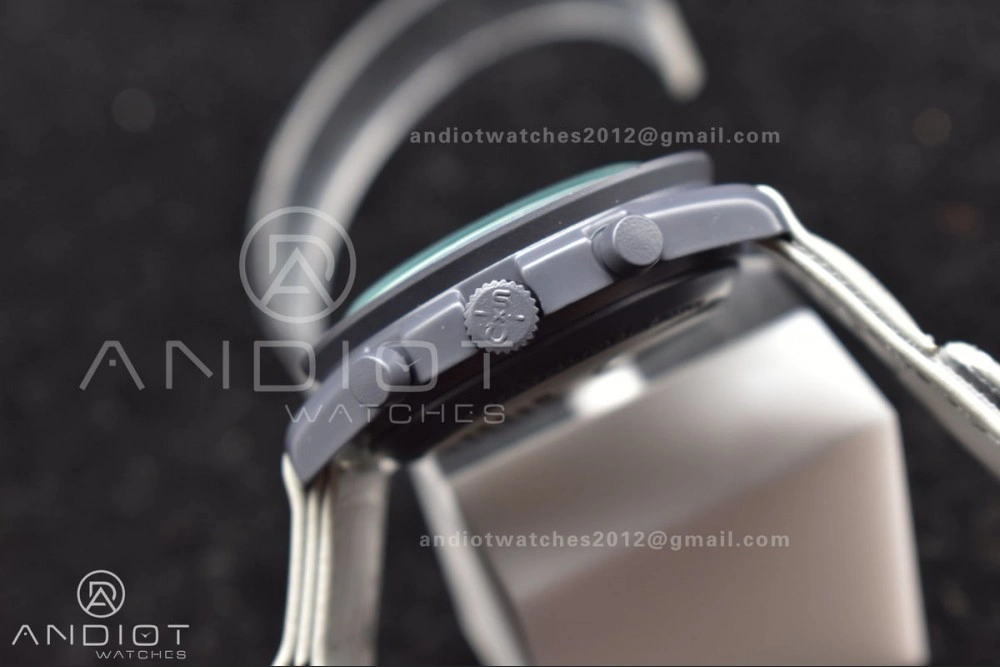 Swatch x Omega Bioceramic Moonwatch Mission to Mercury on Nylon Strap Quartz