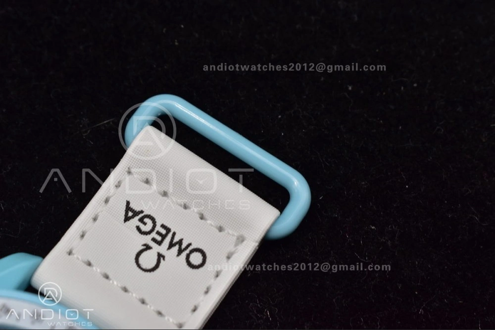 Swatch x Omega Bioceramic Moonwatch Mission to Uranus on Nylon Strap Quartz