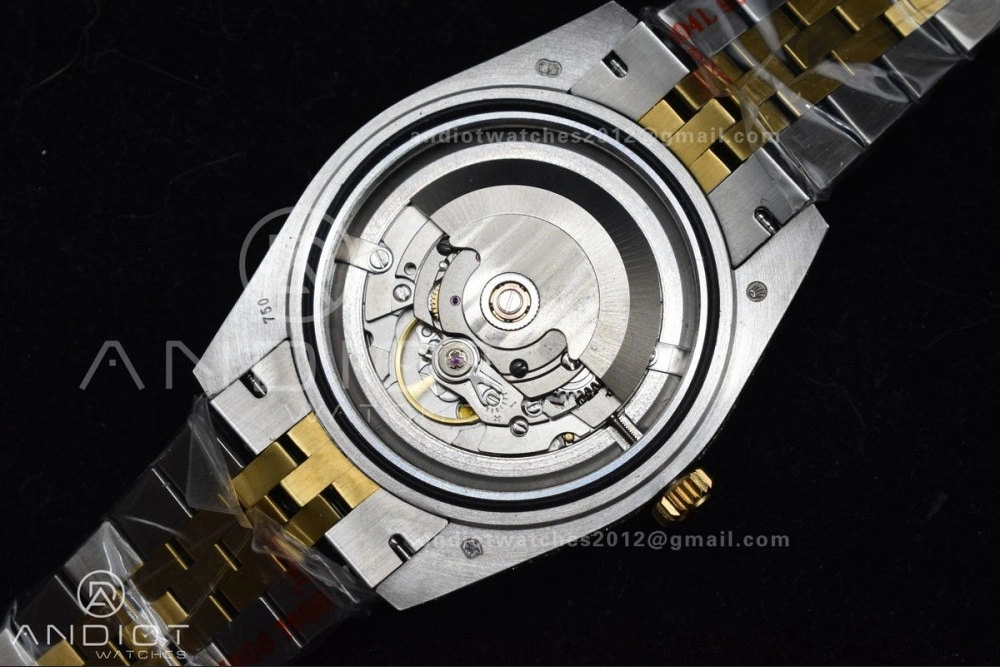 TWD 41mm Best Version Diamond DateJust Roman Dial 2 Tone Yellow Gold