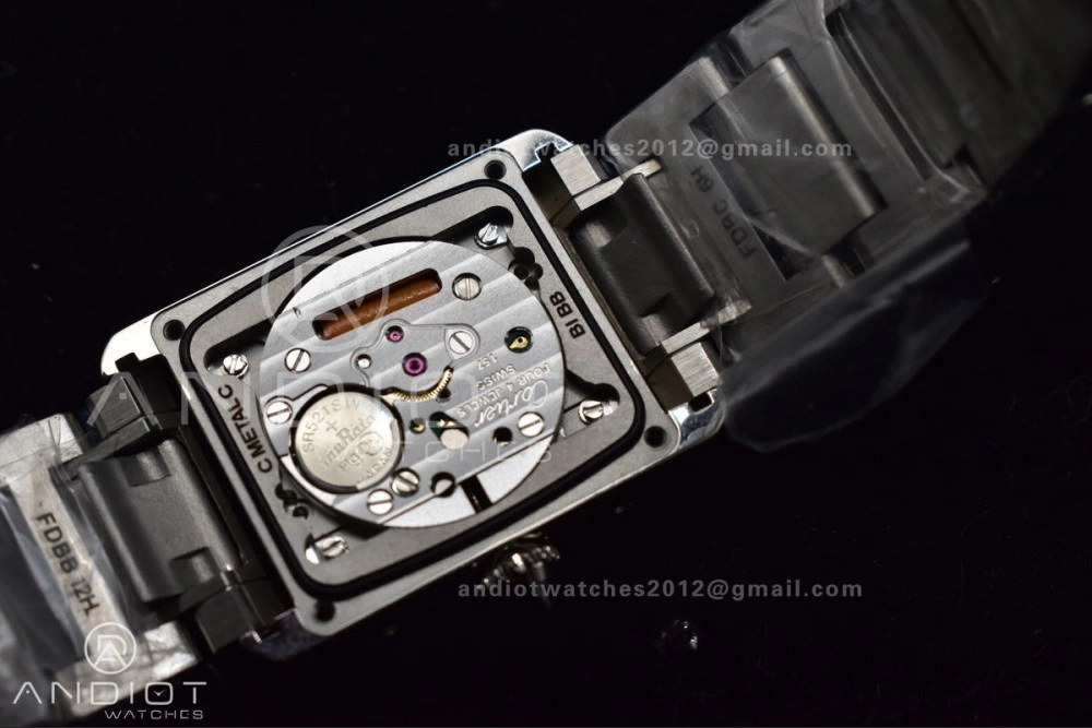 Tank Solo 20.3mm K11F SS White Dial With Diamond Bezel On SS Bracelet Ronda Quartz