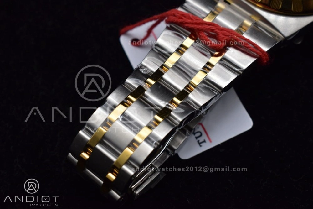 Tudor Royal V7F 1:1 Best Edition Black Dial On YG SS Strap A2836