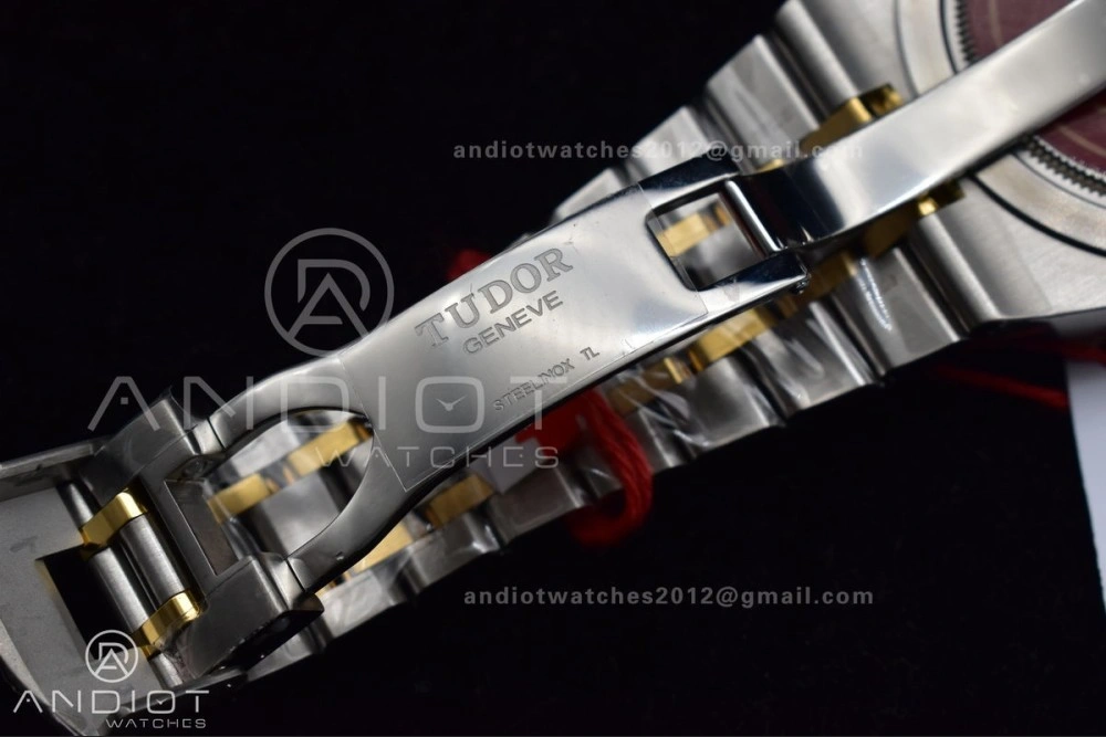 Tudor Royal V7F 1:1 Best Edition Black Dial On YG SS Strap A2836