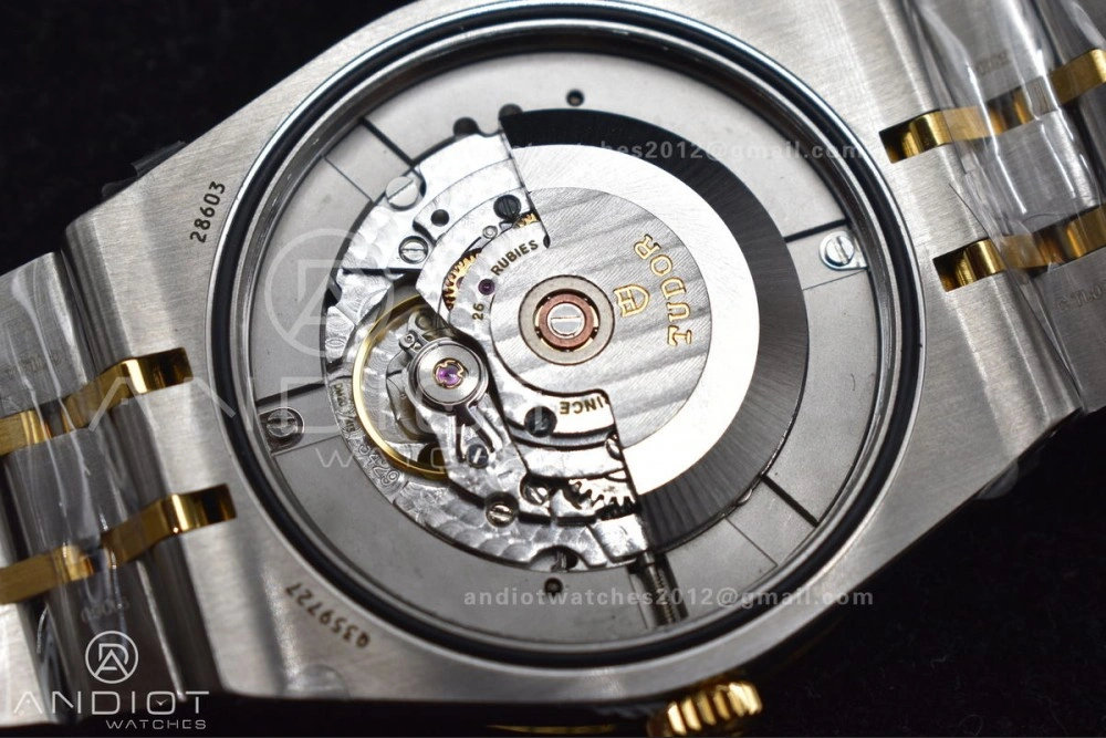 Tudor Royal V7F 1:1 Best Edition Black Dial On YG SS Strap A2836