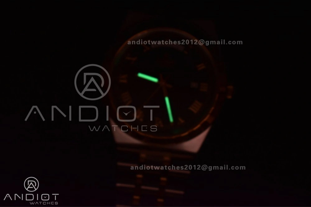 Tudor Royal V7F 1:1 Best Edition Black Dial On YG SS Strap A2836