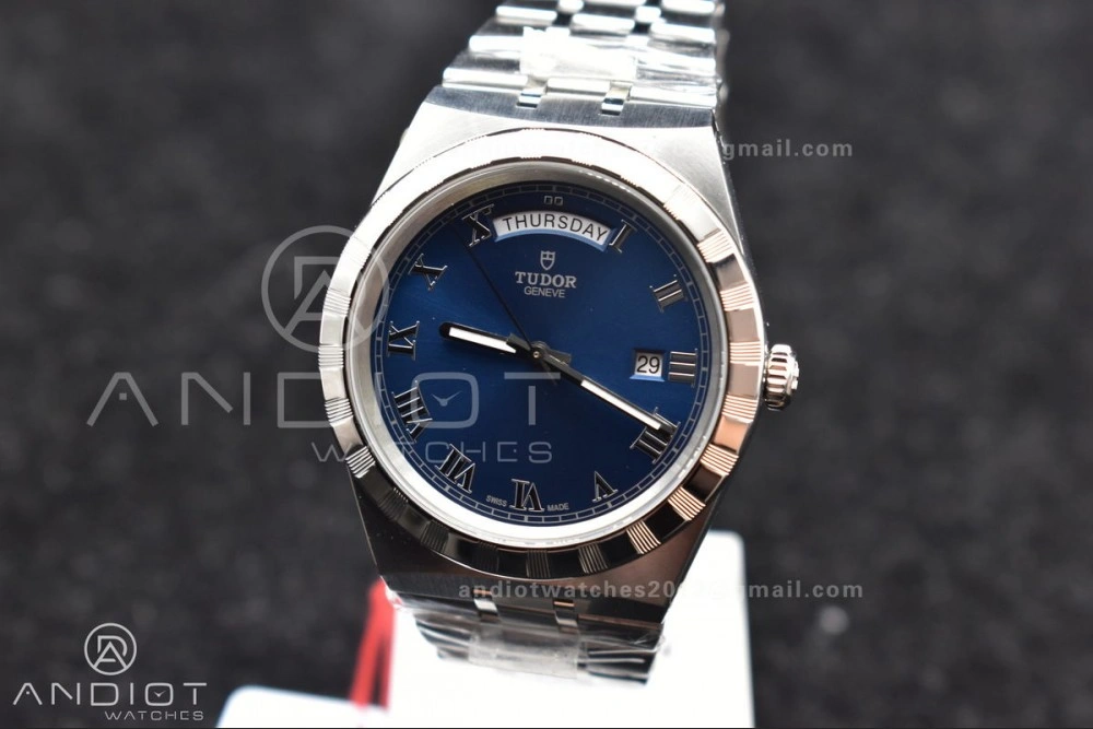 Tudor Royal V7F 1:1 Best Edition Blue Dial on SS Strap A2836