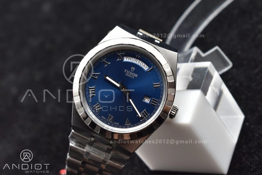 Tudor Royal V7F 1:1 Best Edition Blue Dial on SS Strap A2836