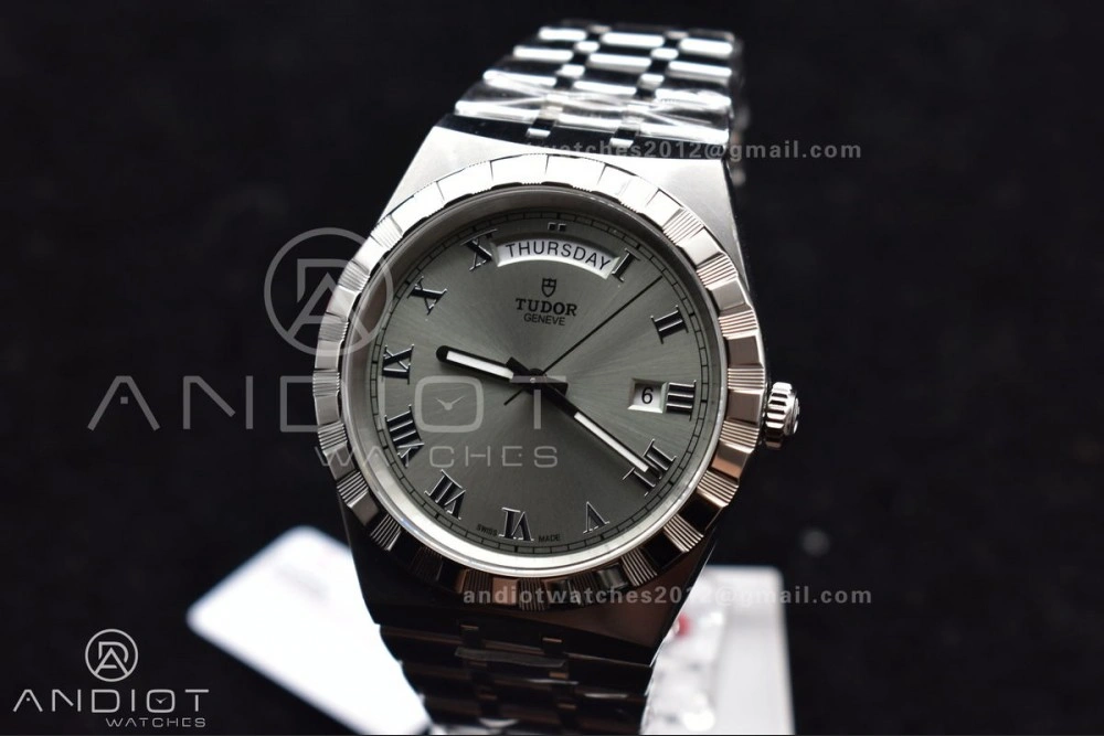 Tudor Royal V7F 1:1 Best Edition Grey Dial on SS Strap A2836