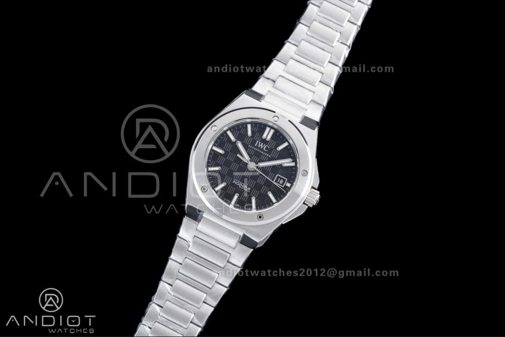 V7 Factory IWC Ingenieur IW328901 Black V2 Dial On SS Automatic A2892
