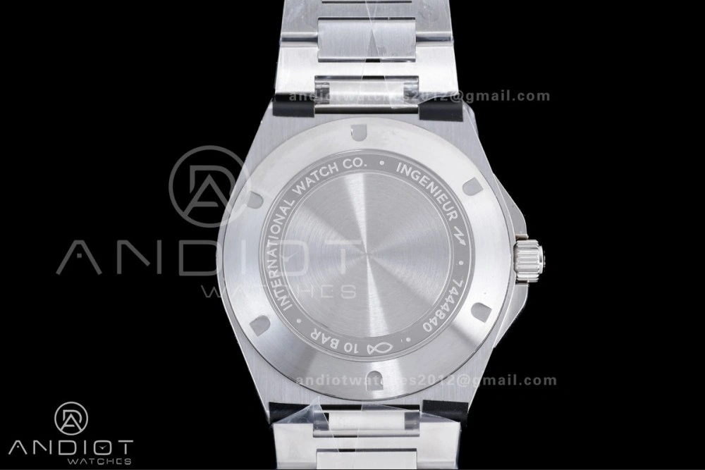 V7 Factory IWC Ingenieur IW328901 Black V2 Dial On SS Automatic A2892