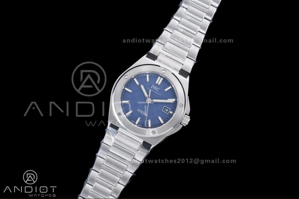 V7 Factory IWC Ingenieur IW328907 Blue V2 Dial On SS Automatic A2892
