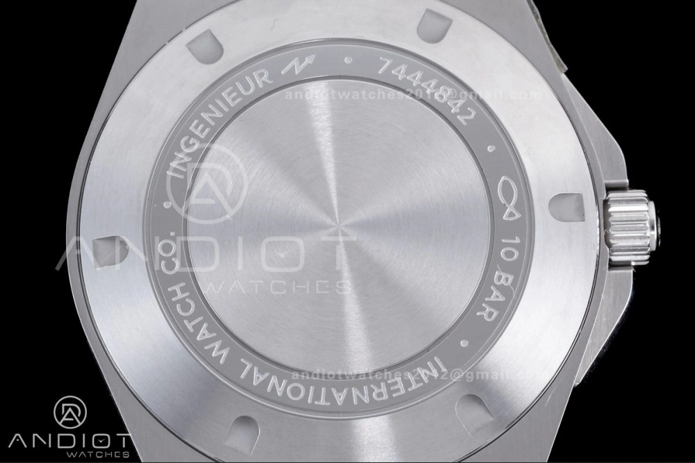 V7 Factory IWC Ingenieur IW328907 Blue V2 Dial On SS Automatic A2892