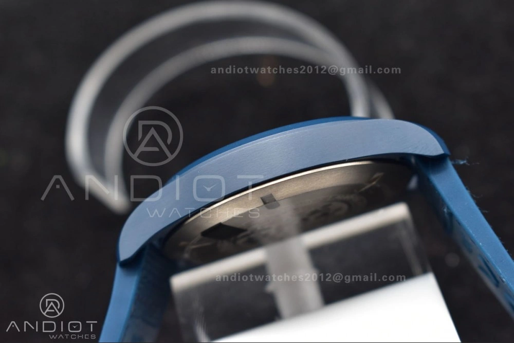 Watch of Pilot 'Laureus Sport for Good' Blue Ceramic M+F Best Edition on Blue Nylon Strap A2892