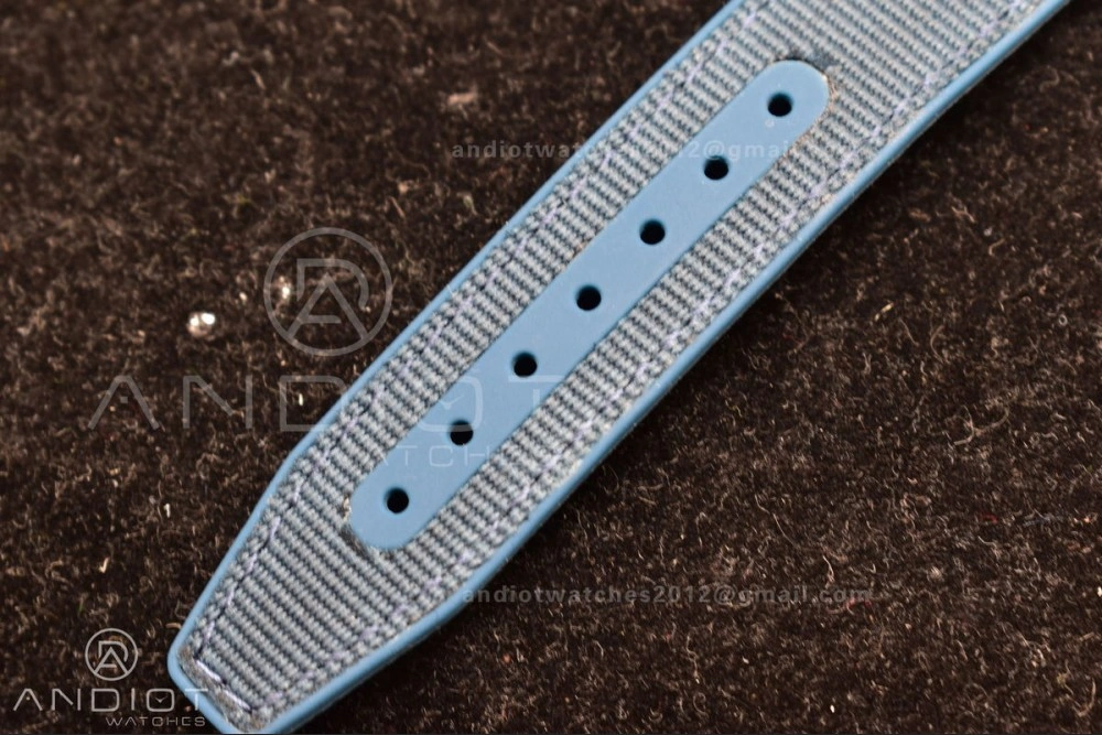 Watch of Pilot 'Laureus Sport for Good' Blue Ceramic M+F Best Edition on Blue Nylon Strap A2892