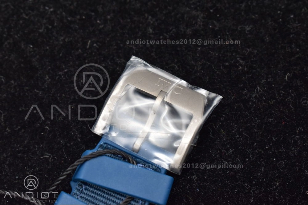 Watch of Pilot 'Laureus Sport for Good' Blue Ceramic M+F Best Edition on Blue Nylon Strap A2892