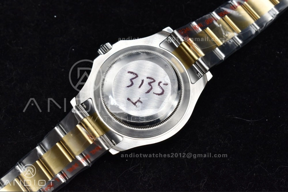 Yacht-Master 116623 YG Plated GMF Best Edition White Dial on SS YG Bracelet SA3135