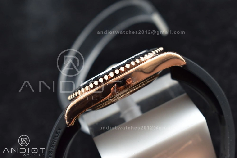 Yacht-Master 116655 VSF 1:1 Best Edition Black Ceramic Bezel on Oysterflex Rubber Strap VS3135