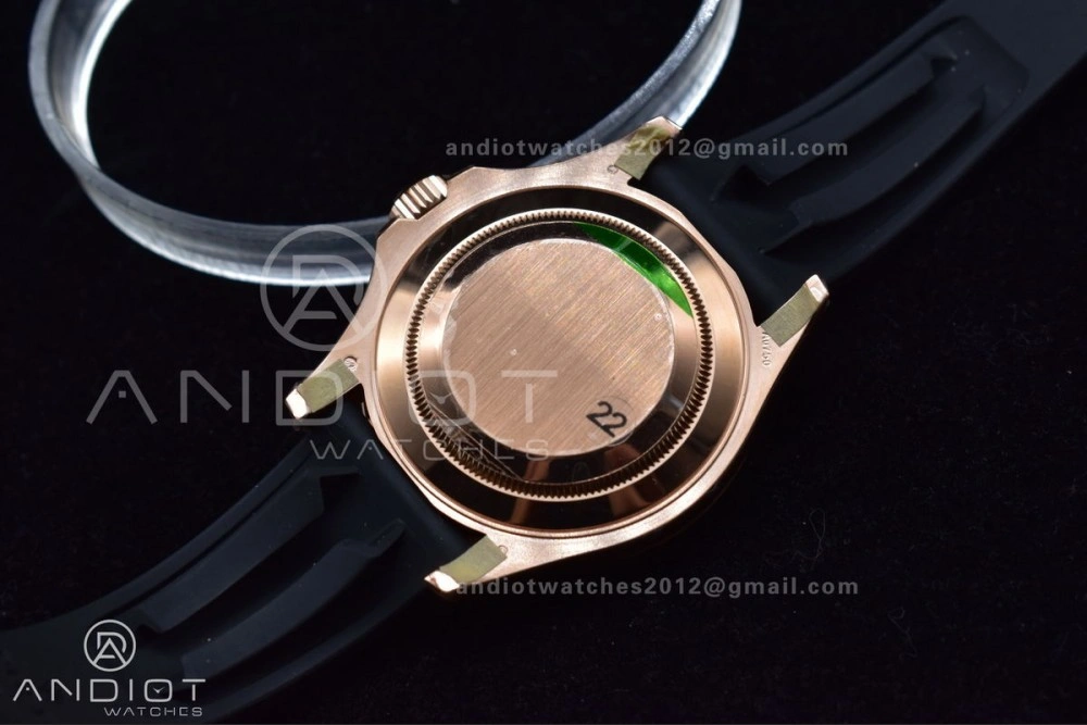 Yacht-Master 116655 VSF 1:1 Best Edition Black Ceramic Bezel on Oysterflex Rubber Strap VS3135