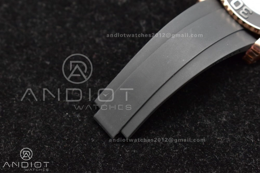 Yacht-Master 116655 VSF 1:1 Best Edition Black Ceramic Bezel on Oysterflex Rubber Strap VS3135