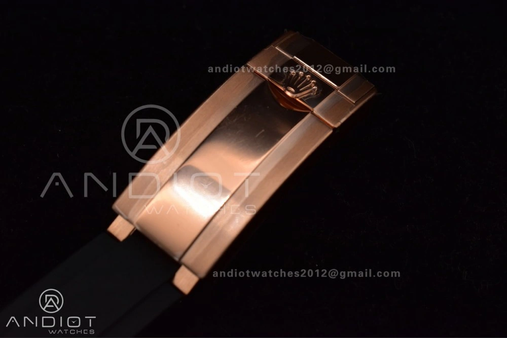 Yacht-Master 116655 VSF 1:1 Best Edition Black Ceramic Bezel on Oysterflex Rubber Strap VS3135