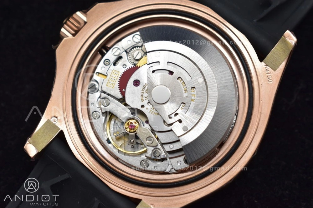 Yacht-Master 116655 VSF 1:1 Best Edition Black Ceramic Bezel on Oysterflex Rubber Strap VS3135