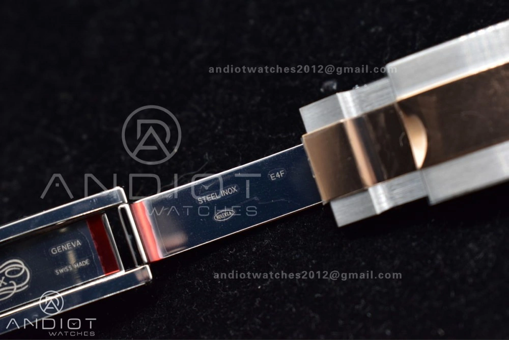 Yacht-Master 126621 Clean 1:1 Best Edition Rose Gold Plated 904L Steel Brown Dial On SS Bracelet VR3235