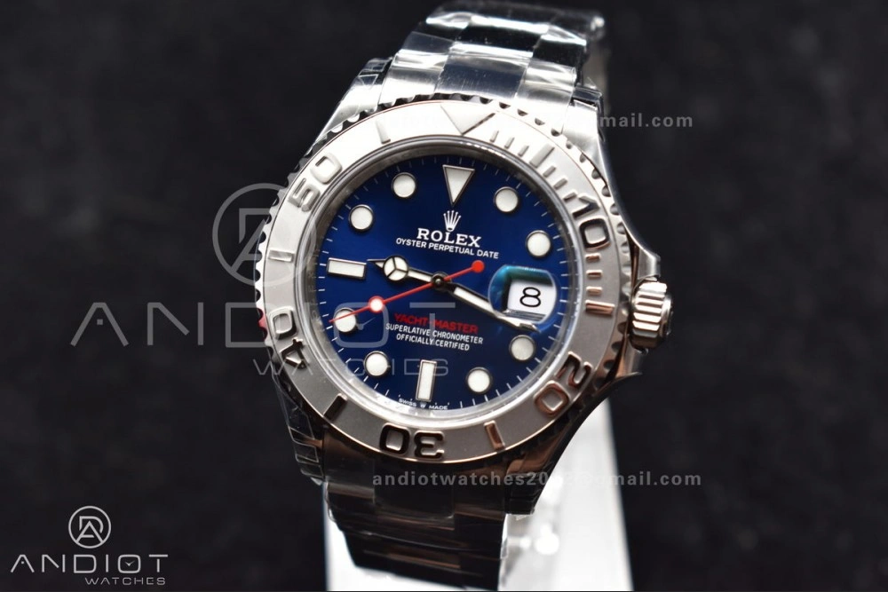 Yacht-Master 126622 904L Steel VSF 1:1 Best Edition Blue Dial on SS Bracelet VS3235