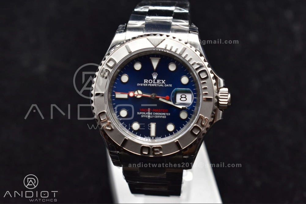 Yacht-Master 126622 904L Steel VSF 1:1 Best Edition Blue Dial on SS Bracelet VS3235