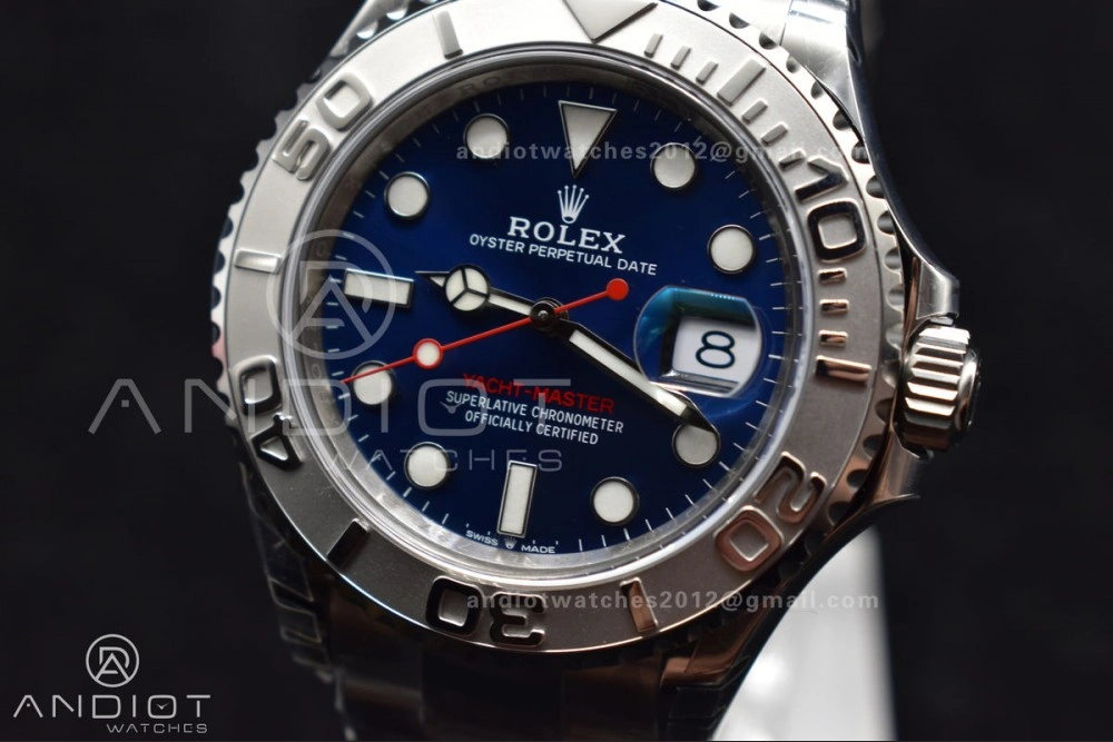 Yacht-Master 126622 904L Steel VSF 1:1 Best Edition Blue Dial on SS Bracelet VS3235