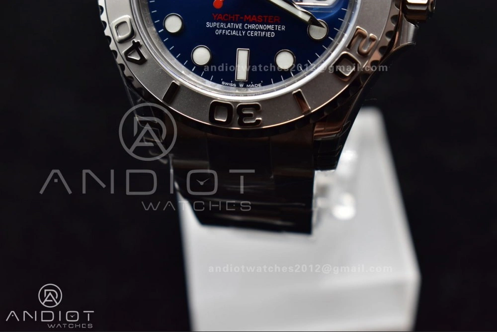 Yacht-Master 126622 904L Steel VSF 1:1 Best Edition Blue Dial on SS Bracelet VS3235