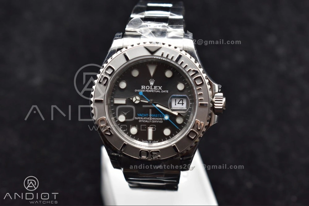 Yacht-Master 126622 904L Steel VSF 1:1 Best Edition Gray Dial on SS Bracelet VS3235