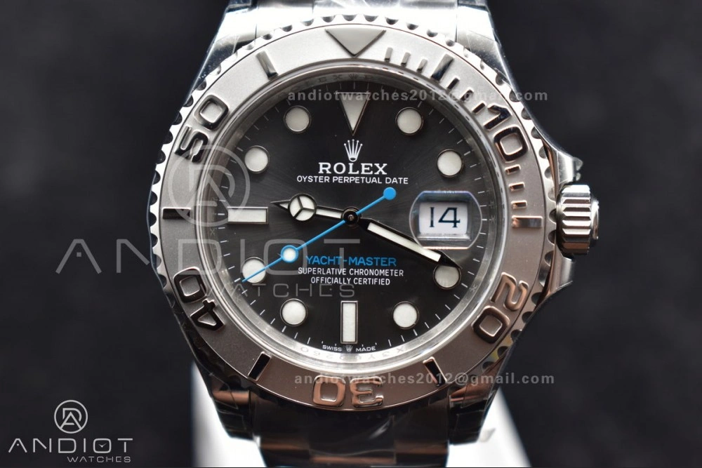 Yacht-Master 126622 904L Steel VSF 1:1 Best Edition Gray Dial on SS Bracelet VS3235