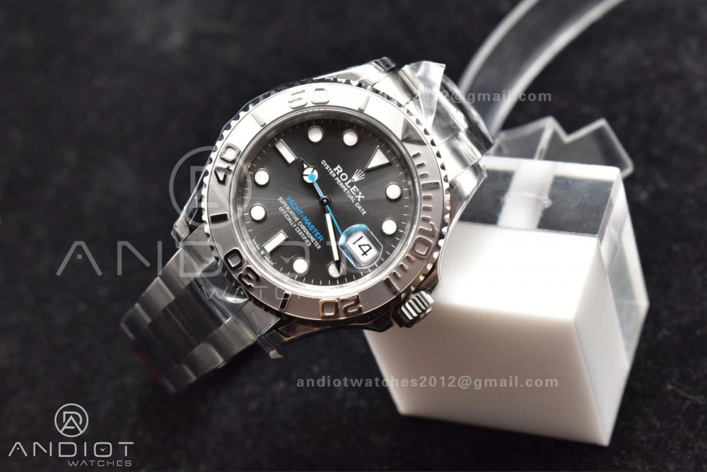 Yacht-Master 126622 904L Steel VSF 1:1 Best Edition Gray Dial on SS Bracelet VS3235