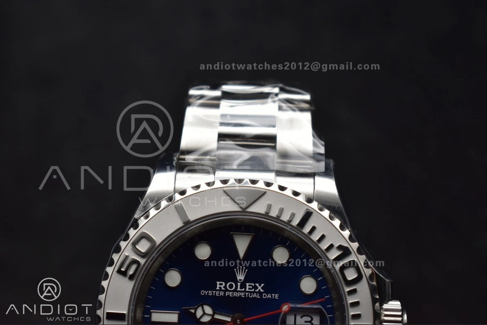 Yacht-Master 126622 Clean 1:1 Best Edition 904L Steel Blue Dial on SS Bracelet VR3235