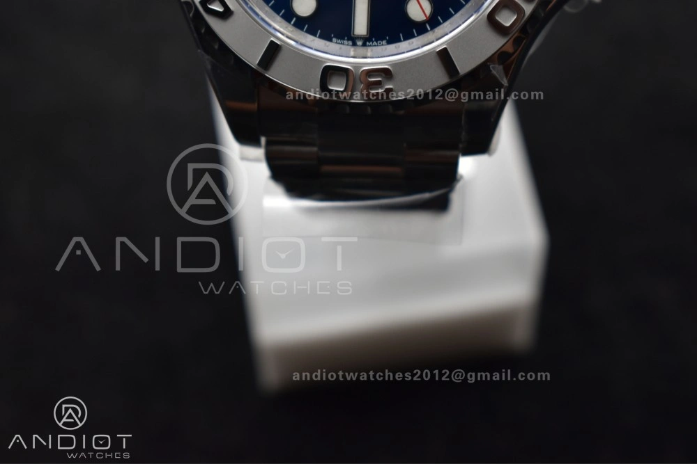 Yacht-Master 126622 Clean 1:1 Best Edition 904L Steel Blue Dial on SS Bracelet VR3235