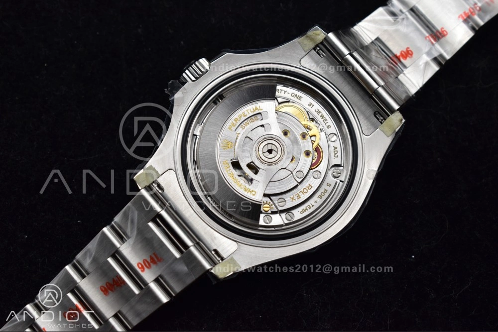 Yacht-Master 126622 Clean 1:1 Best Edition 904L Steel Blue Dial on SS Bracelet VR3235