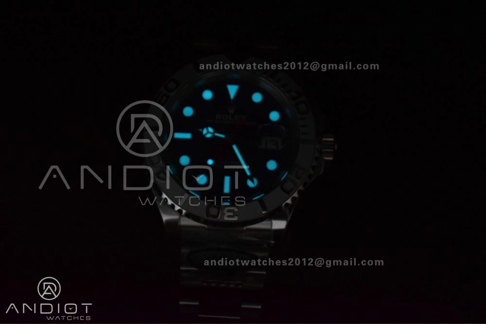 Yacht-Master 126622 Clean 1:1 Best Edition 904L Steel Blue Dial on SS Bracelet VR3235