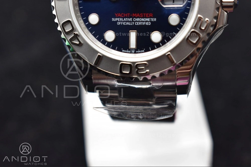 Yacht-Master 126622 GSF 1:1 Best Edition Blue Dial on SS Bracelet A2836
