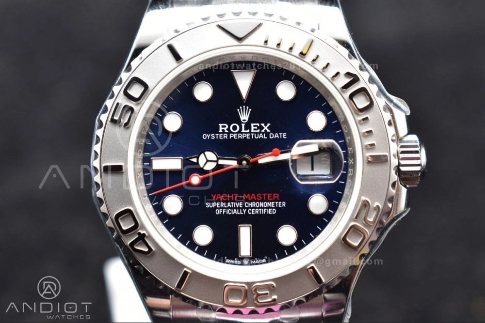 Yacht-Master 126622 GSF 1:1 Best Edition Blue Dial on SS Bracelet A2836