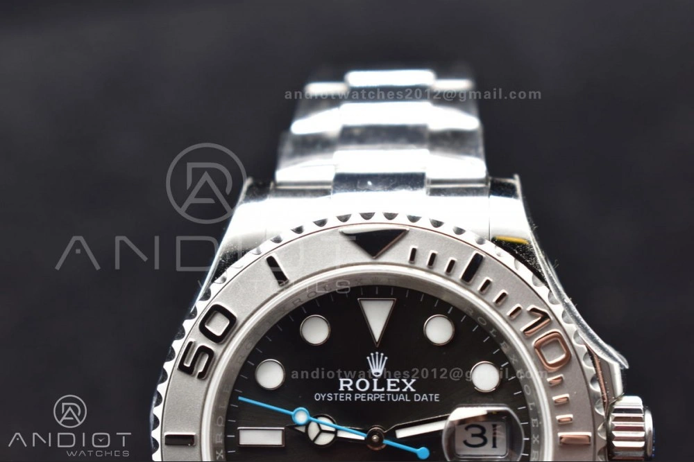 Yacht-Master 126622 GSF 1:1 Best Edition Grey Dial on SS Bracelet A2836