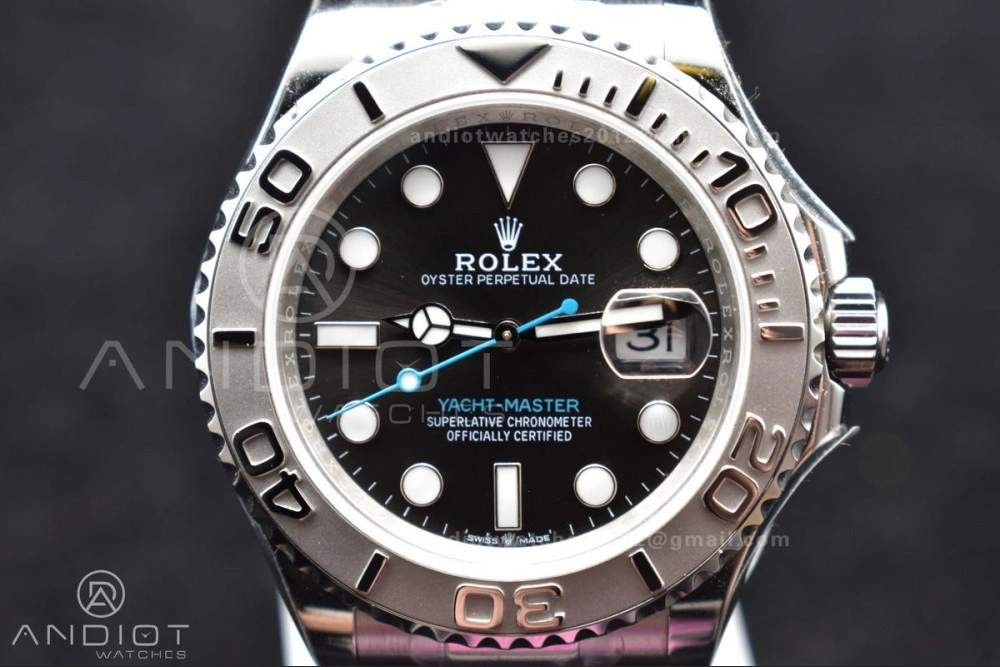 Yacht-Master 126622 GSF 1:1 Best Edition Grey Dial on SS Bracelet A2836