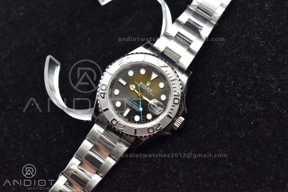 Yacht-Master 126622 GSF 1:1 Best Edition Grey Dial on SS Bracelet A2836