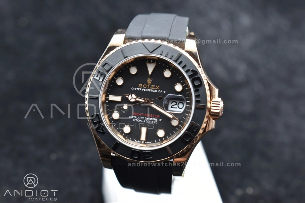 Yacht-Master 126655 ARF 1:1 Best Edition on Oysterflex Strap VR3235 (Gain Weight)