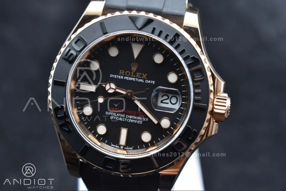 Yacht-Master 126655 ARF 1:1 Best Edition on Oysterflex Strap VR3235 (Gain Weight)