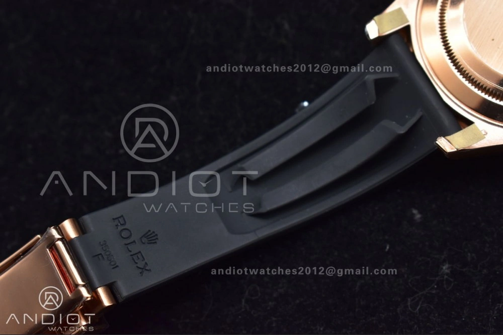 Yacht-Master 126655 VSF 1:1 Best Edition Black Ceramic Bezel on Oysterflex Rubber Strap VS3235