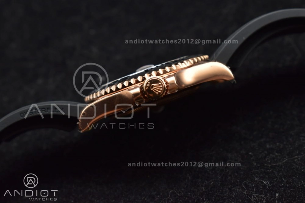 Yacht-Master 126655 VSF 1:1 Best Edition Black Ceramic Bezel on Oysterflex Rubber Strap VS3235