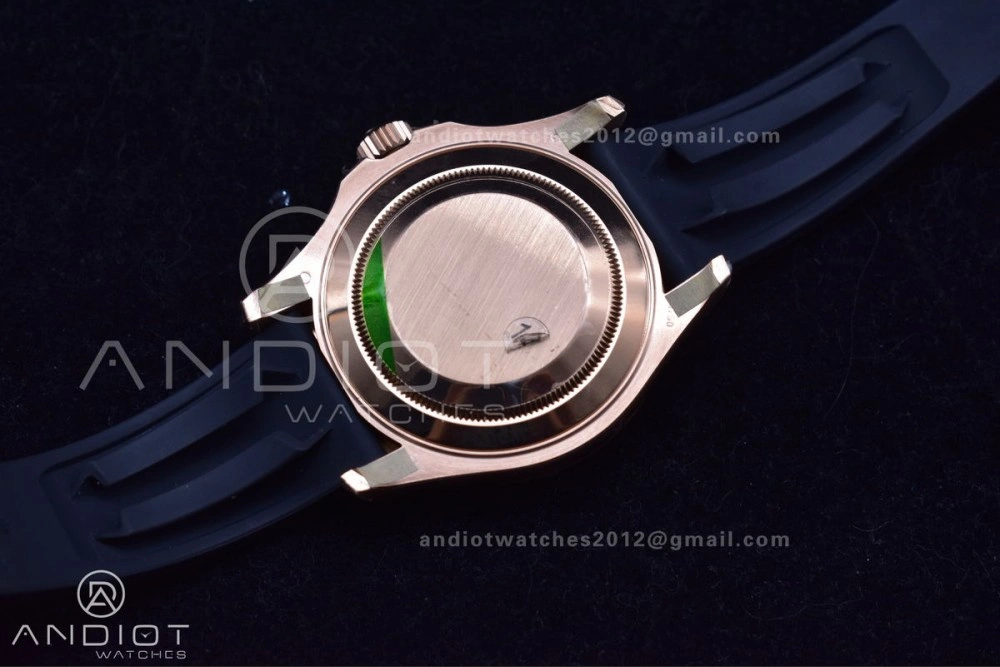 Yacht-Master 126655 VSF 1:1 Best Edition Black Ceramic Bezel on Oysterflex Rubber Strap VS3235