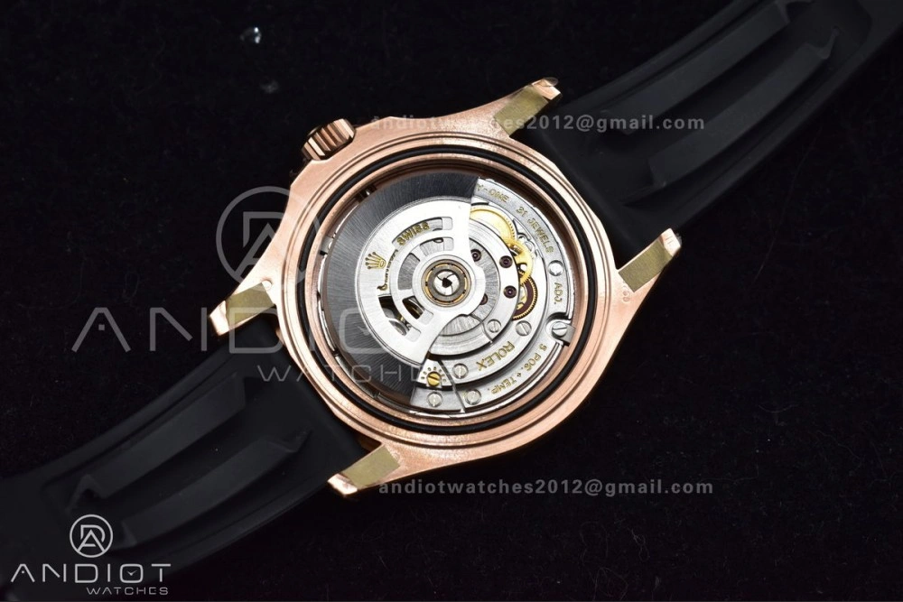 Yacht-Master 126655 VSF 1:1 Best Edition Black Ceramic Bezel on Oysterflex Rubber Strap VS3235