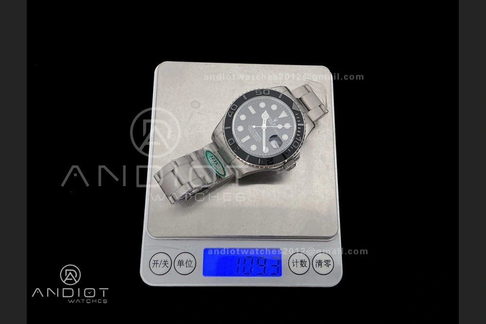 Yacht-Master 226627 Titanium Clean 1:1 Best Edition Black Dial On Titanium Bracelet SH3235