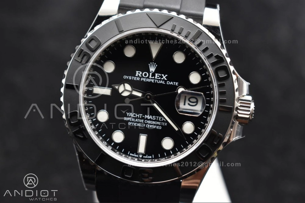 Yacht-Master 226659 ARF 1:1 Best Edition on Oysterflex Strap VR3235 (Gain Weight)